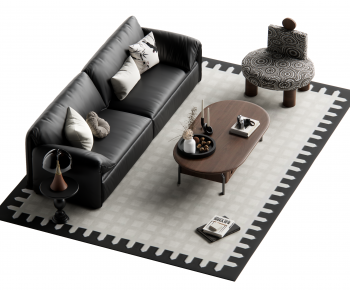 French Style Sofa Combination-ID:306673053