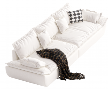 Modern Three-seat Sofa-ID:458368062