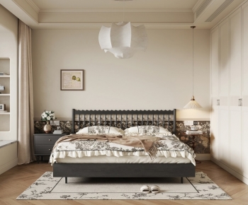 French Style Bedroom-ID:913546096