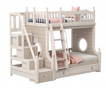 European Style Bunk Bed-ID:945741898