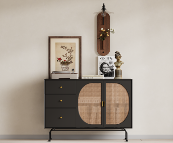 French Style Side Cabinet-ID:741929057