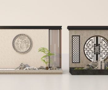 New Chinese Style Landscape Wall-ID:868530384