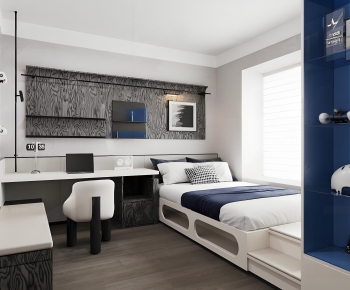 Modern Boy's Room And Son's Room-ID:831677911