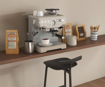 Modern Kitchen Electric Coffee Machine-ID:137350611