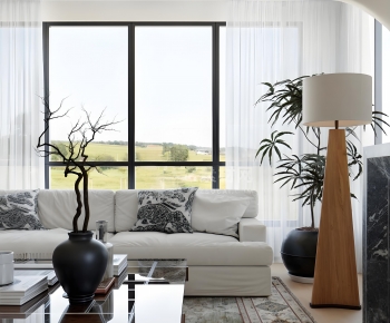 French Style A Living Room-ID:814709751