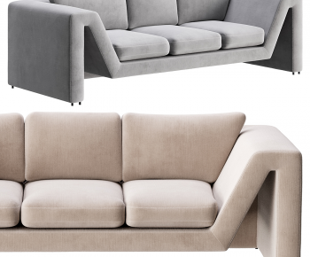 Modern Three-seat Sofa-ID:598172907