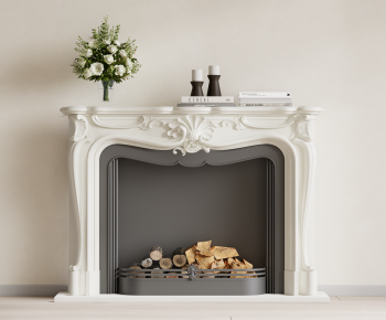 French Style Fireplace-ID:789649012