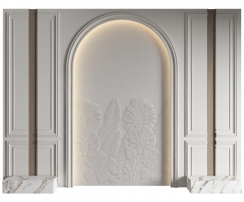French Style TV Wall-ID:390197992
