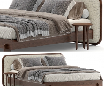 Modern Double Bed-ID:209048996