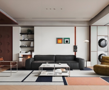 Modern A Living Room-ID:237119212