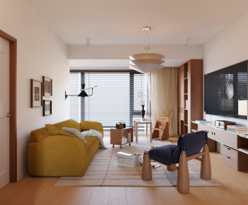 Modern A Living Room-ID:590276964