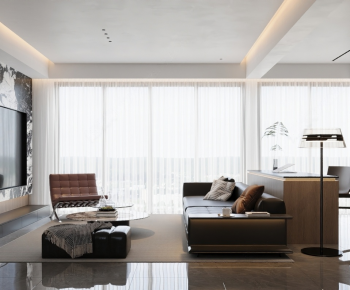 Modern A Living Room-ID:808856016