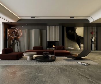 Modern A Living Room-ID:862960869