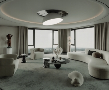 Modern A Living Room-ID:377752079