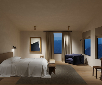 Wabi-sabi Style Bedroom-ID:480790162