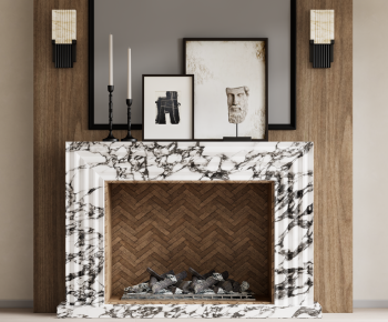 French Style Fireplace-ID:129029048