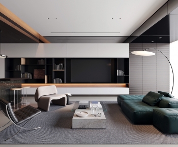 Modern A Living Room-ID:850292928