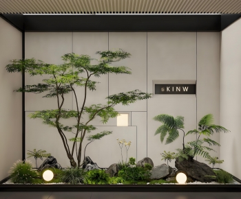 Modern Plant Landscaping-ID:716629034