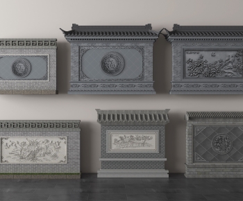 Chinese Style Landscape Wall-ID:193967108