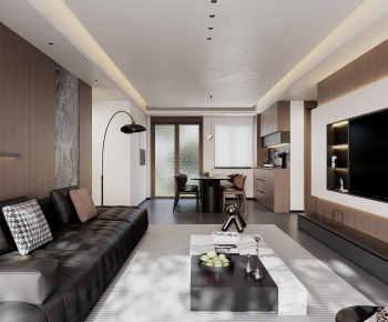 Modern A Living Room-ID:809310918