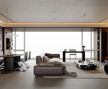 Modern A Living Room-ID:282267094