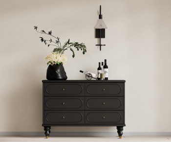 French Style Side Cabinet-ID:951486119