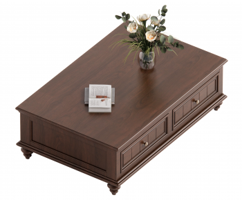 American Style Coffee Table-ID:444225073