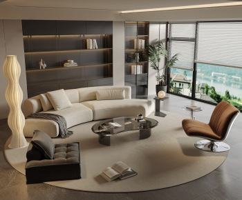 Modern A Living Room-ID:106890239