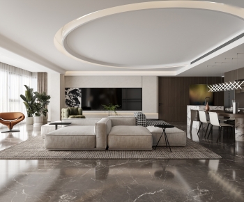 Modern A Living Room-ID:178859006