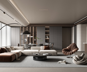 Modern A Living Room-ID:176639622