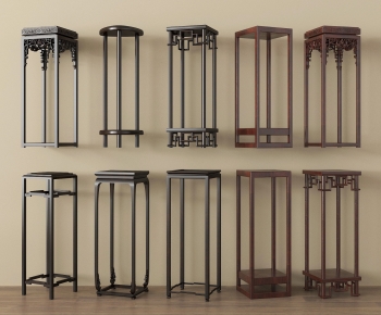 New Chinese Style Flower Shelf-ID:988527069