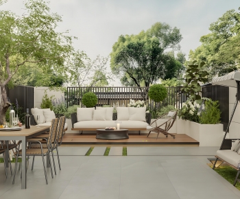 Modern Courtyard/landscape-ID:891982081