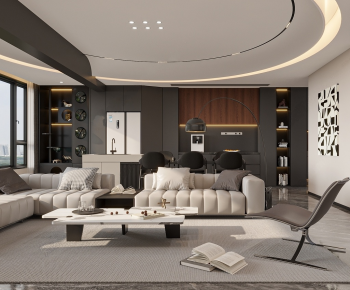 Modern A Living Room-ID:998230086