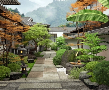 Japanese Style Courtyard/landscape-ID:432437907