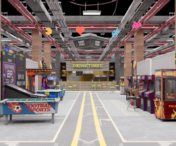 Industrial Style Game Hall-ID:771507983