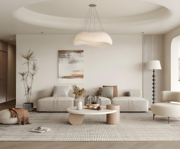 Modern A Living Room-ID:732795004