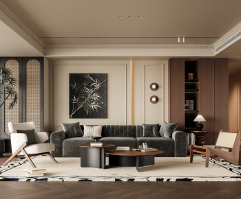 French Style A Living Room-ID:122089485