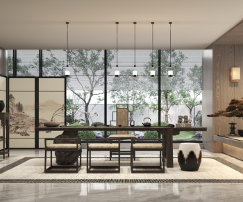 New Chinese Style Tea House-ID:360145091