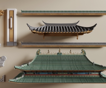Chinese Style Building Component-ID:358335026
