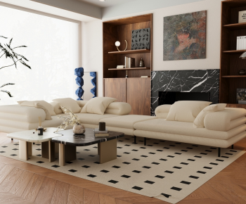 Modern A Living Room-ID:716777098