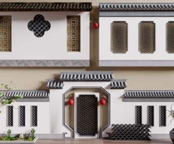 Chinese Style Landscape Wall-ID:625278005