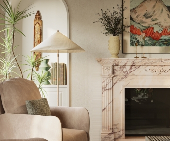 Modern Single Sofa-ID:383202084