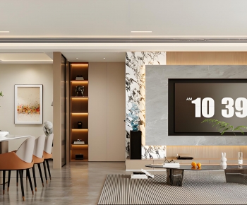 Modern A Living Room-ID:542578948