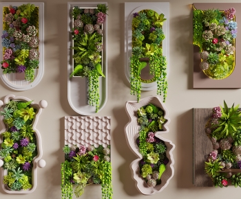 Modern Plant Wall-ID:490109927