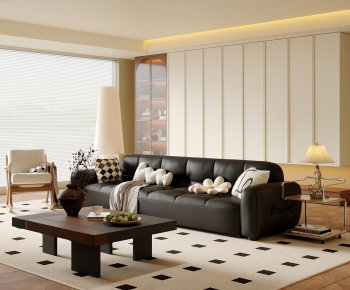 Modern A Living Room-ID:421559104