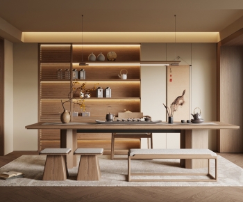 New Chinese Style Tea House-ID:604492908