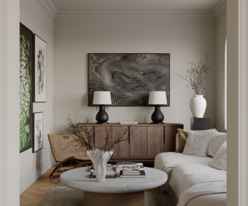 Modern A Living Room-ID:899581917