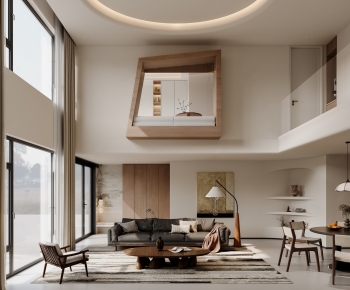 Modern A Living Room-ID:773459914