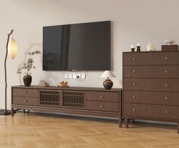 New Chinese Style TV Cabinet-ID:826082946