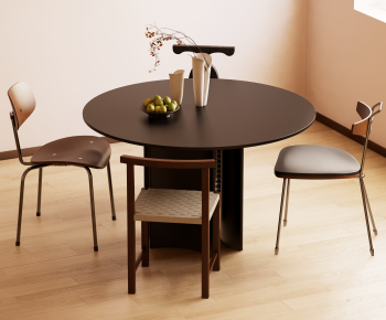 Modern Dining Table And Chairs-ID:438323979